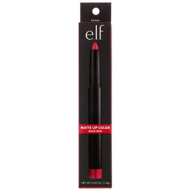 Олівець для губ насичений червоний ELF Cosmetics