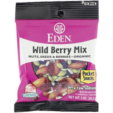 Кишеньковий перекус ягоди Eden Foods (Pocket Snacks) 28.3 г