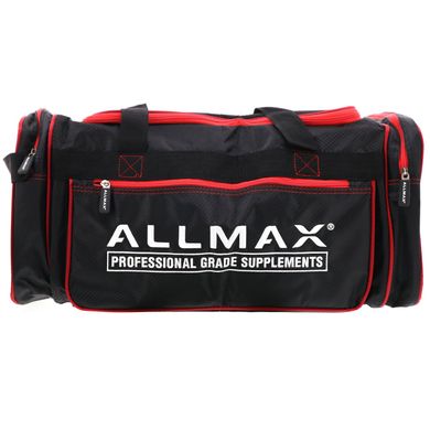 Спортивна сумка преміум якості, чорно-червона, ALLMAX Nutrition, 1 шт