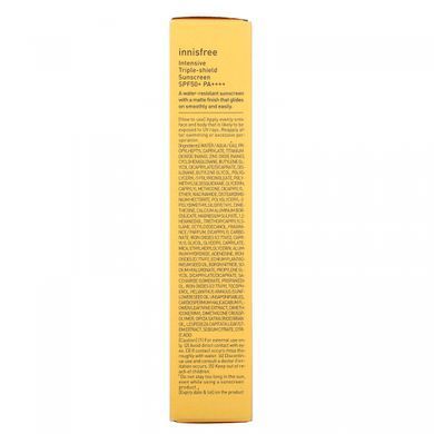 Innisfree, Triple-Shield, intense sunscreen cream with three levels of protection, SPF50 + PA ++++, 50 ml (1.69 fl. oz)