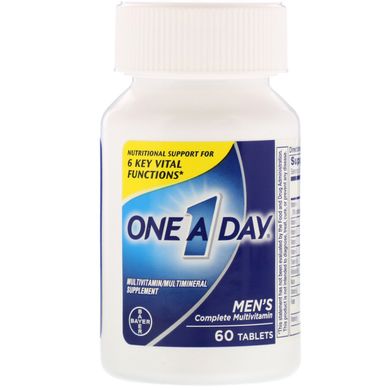 Мультивітамінів-мінеральна добавка для чоловіків One-A-Day 60 таблеток