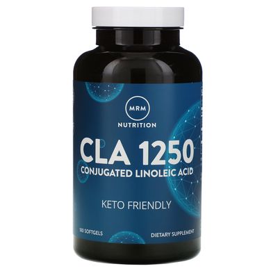 КЛК1250 (кон'югована лінолева кислота), 1,000 мг, MRM, 180 желатинових капсул