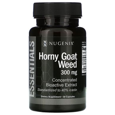 Горянка крупноквіткова, Horny Goat Weed, Nugenix, 300 мг, 30 капсул