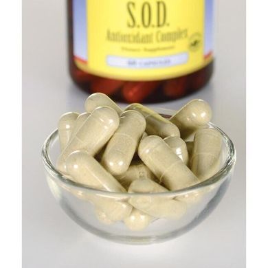 S.O.D. антиоксидантный комплекс, S.O.D. Antioxidant Complex, Swanson, 60 капсул купить в Киеве и Украине