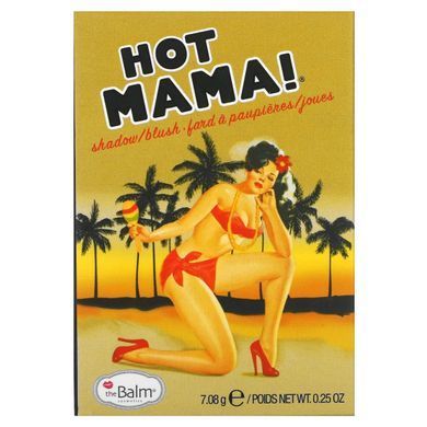 Горячая мама, тень / румянец, theBalm Cosmetics, 0,25 унции (7,08 г) купить в Киеве и Украине