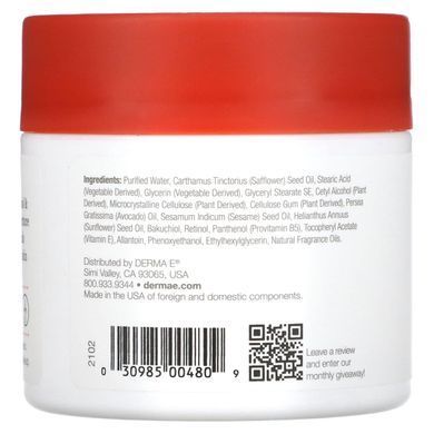 Крем от морщин с ретинилпальмитатом Derma E (Anti-Wrinkle Cream) 113 г купить в Киеве и Украине