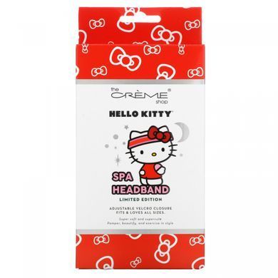 The Creme Shop, Повязка на голову для спа, Hello Kitty, 1 штука, 45 г (1,58 унции) купить в Киеве и Украине