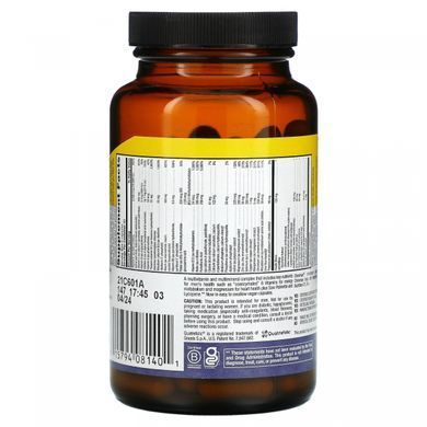 Vitamins for Men without Iron Country Life (Multivitamin & Mineral) 120 capsules