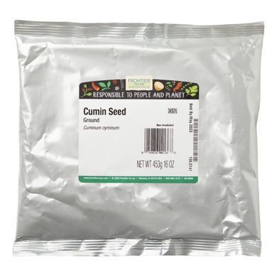 Ground cumin, Frontier Natural Products, 16 ounces (453 g)