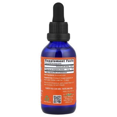 Eidon Ionic Minerals, Manganese, Liquid Concentrate, 2 oz (60 ml)