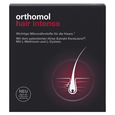 Orthomol Hair Intense, Ортомол для волос, 180 капсул купить в Киеве и Украине
