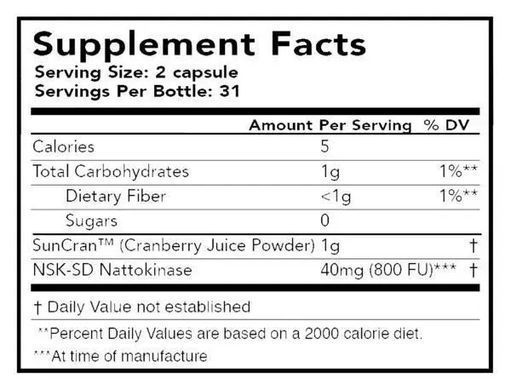 Cranberry Master Supplements (Cranxym) 62 capsules