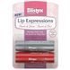 Blistex, Lip Expressions, увлажняющее средство для губ, блеск / оттенок, 2 палочки по 0,13 унции (3,69 г) каждая фото