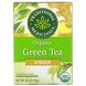 Органический зеленый чай с имбирем, Traditional Medicinals, 16 пакетиков, 0,85 унции (24 г) фото