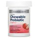 Жевательный пробиотик клубника American Health (Once Daily Chewable Probiotic) 30 жевательных таблеток фото