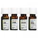 Aura Cacia, Набор для бодрости, жизнерадостные чистые эфирные масла, 4 бутылки по 0,25 жидких унций (7,4 мл) каждая фото