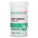 Пробіотичні формули, HealthyBiom, Adult Probiotics, 15 Billion CFU, 90 вегетаріанських капсул фото