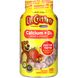 Кальций с витамином Д3 для детей со вкусом вишня-апельсин-клубника L'il Critters (Calcium+D3 Bone Support) 110 мг/220 МЕ 150 жевательных конфет фото