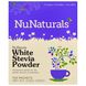 NuStevia Белый порошок стевии, NuNaturals, 100 пакетиков, 3.5 oz (100 г) фото