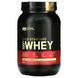 Сироватковий протеїн ізолят Optimum Nutrition (100% Whey Gold Standard) 909 г зі смаком ванільного морозива фото