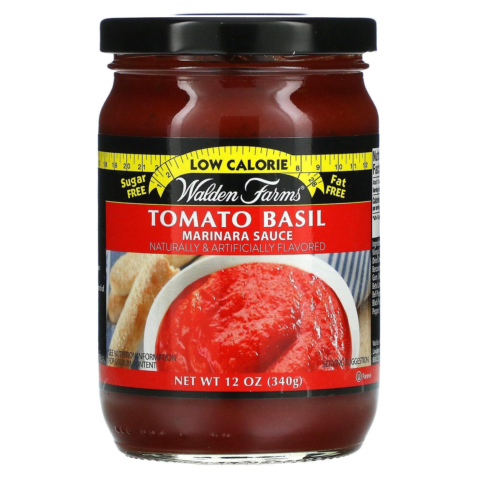 Соус Маринара Томатный Базилик Walden Farms (Marinara Sauce Tomato Basil)  340 г