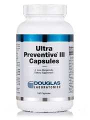 Мультивітаміни Douglas Laboratories (Ultra Preventive III) 180 капсул