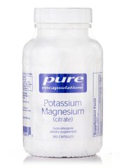 Калий Магний Цитрат Pure Encapsulations (Potassium Magnesium Citrate) 180 капсул купить в Киеве и Украине