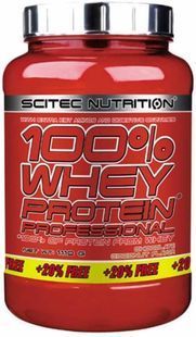 Scitec Nutrition, 100% Whey Protein Professional, 1,1 kg, chocolate peanut butter