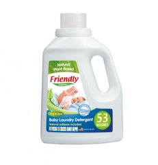 Органічний рідкий засіб-концентрат для прання без запаху Friendly Organic Baby Laundry Det. Perfume Free 1,567 л