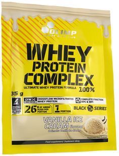Olimp, Whey Protein Complex 100%, ванільне морозиво, 35 г купить в Киеве и Украине
