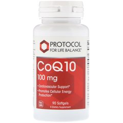 Коензим CoQ10 Protocol for Life Balance (CoQ10) 90 капсул