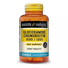 Глюкозамин и Хондроитин Mason Natural (Glucosamine Chondroitin) 1500/1200 280 капсул купить в Киеве и Украине
