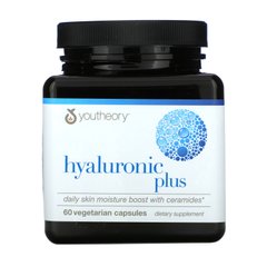 Youtheory, Hyaluronic Plus, 60 вегетаріанських капсул