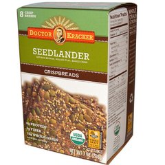 Органические хлебцы Seedlander, Dr. Kracker, 7 унц. (200 г) купить в Киеве и Украине