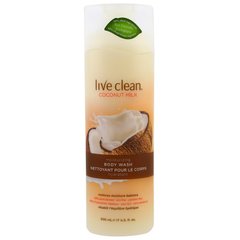 Гель для душа с кокосовым молоком Live Clean (Body Wash Coconut Milk) 500 мл купить в Киеве и Украине