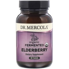 Ферментированная бузина органик Dr. Mercola (Fermented Elderberry) 60 таблеток купить в Киеве и Украине