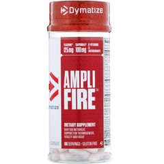Жироспалювач, Ampli-Fire, Dymatize Nutrition, 60 капсул