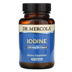 Йод, Iodine, Dr. Mercola, 1.5 мг, 30 капсул купить в Киеве и Украине