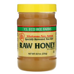 Необработанный мед Y.S. Eco Bee Farms (Raw Honey) 226 г купить в Киеве и Украине