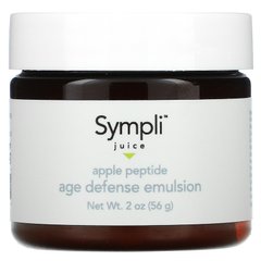 Sympli Beautiful, Juice, антивікова емульсія з яблучним соком та пептидами, 56 г (2 унції)