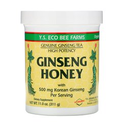 Женьшень с медом Y.S. Eco Bee Farms (Ginseng Honey) 311 г купить в Киеве и Украине