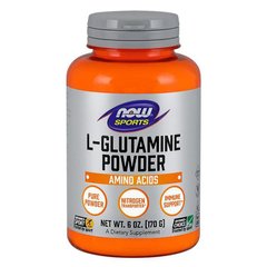 Глютамин порошок Now Foods (L-Glutamine Powder) 170 г купить в Киеве и Украине