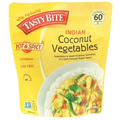 Индийские кокосовые овощи, острые и острые, Tasty Bite, 10 унций (285 г) купить в Киеве и Украине