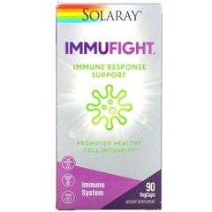 Solaray, ImmuFight, підтримка імунної відповіді, 90 вегетаріанських капсул