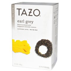 Черный чай с бергамотом, Tazo Teas, 20 пакетиков, 1,7 унции (49 г) купить в Киеве и Украине