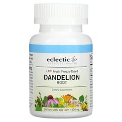 Одуванчик корень Eclectic Institute (Dandelion Root) 400 мг 90 капсул купить в Киеве и Украине
