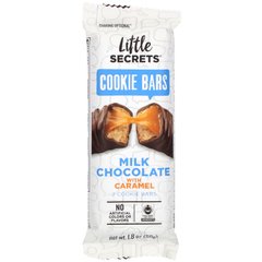 Батончик з молочного шоколаду, карамель, Little Secrets, 1,8 унції (50 г)