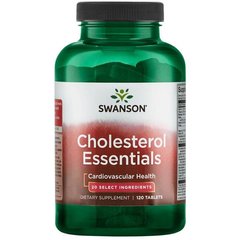 Основи холестерину, Cholesterol Essentials, Swanson, 120 таблеток