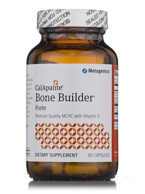 Кальце-апатитовий кістяний будівельник Metagenics (CalApatite Bone Builder Forte) 90 капсул