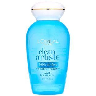 Засіб для зняття макіяжу з очей Clean Artiste, для чутливих очей, L'Oreal, 118 мл